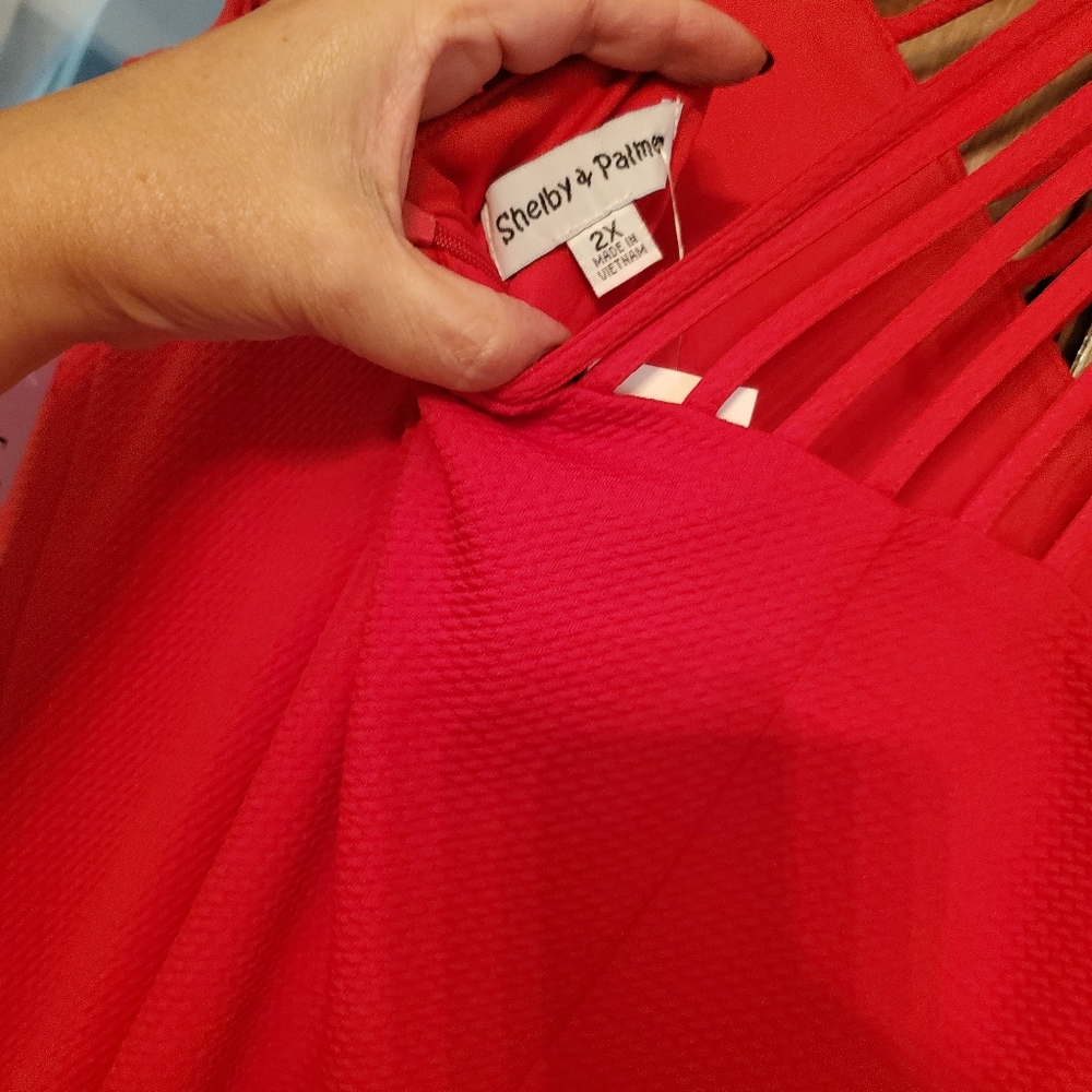 Red dress